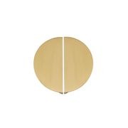 KT&CO Kitchen drawer handles luna pull half moon Bells Beach Matt black / brushed brass /Brushed nickel /chrome /white gallery detail image