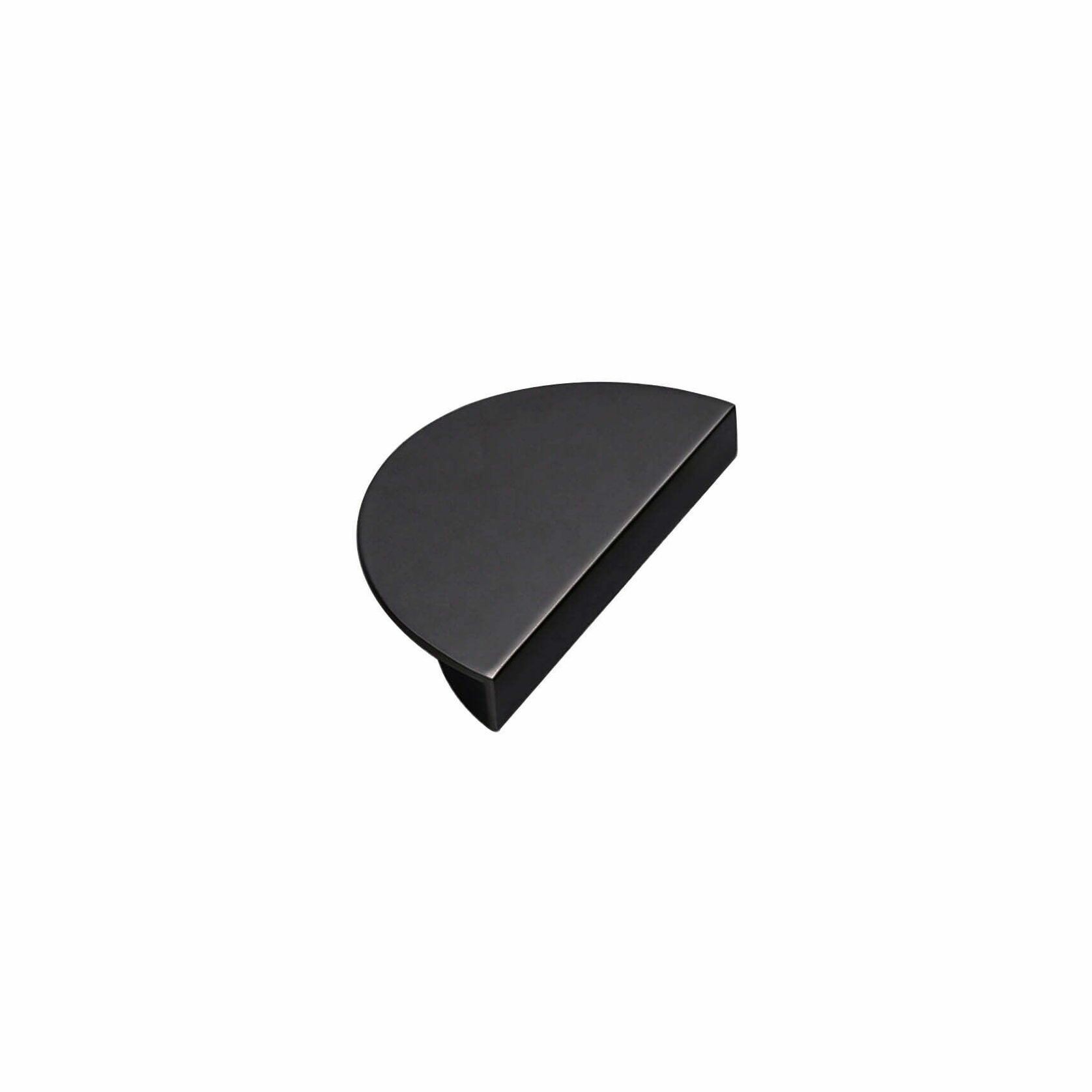 KT&CO Kitchen drawer handles luna pull half moon Bells Beach Matt black / brushed brass /Brushed nickel /chrome /white gallery detail image