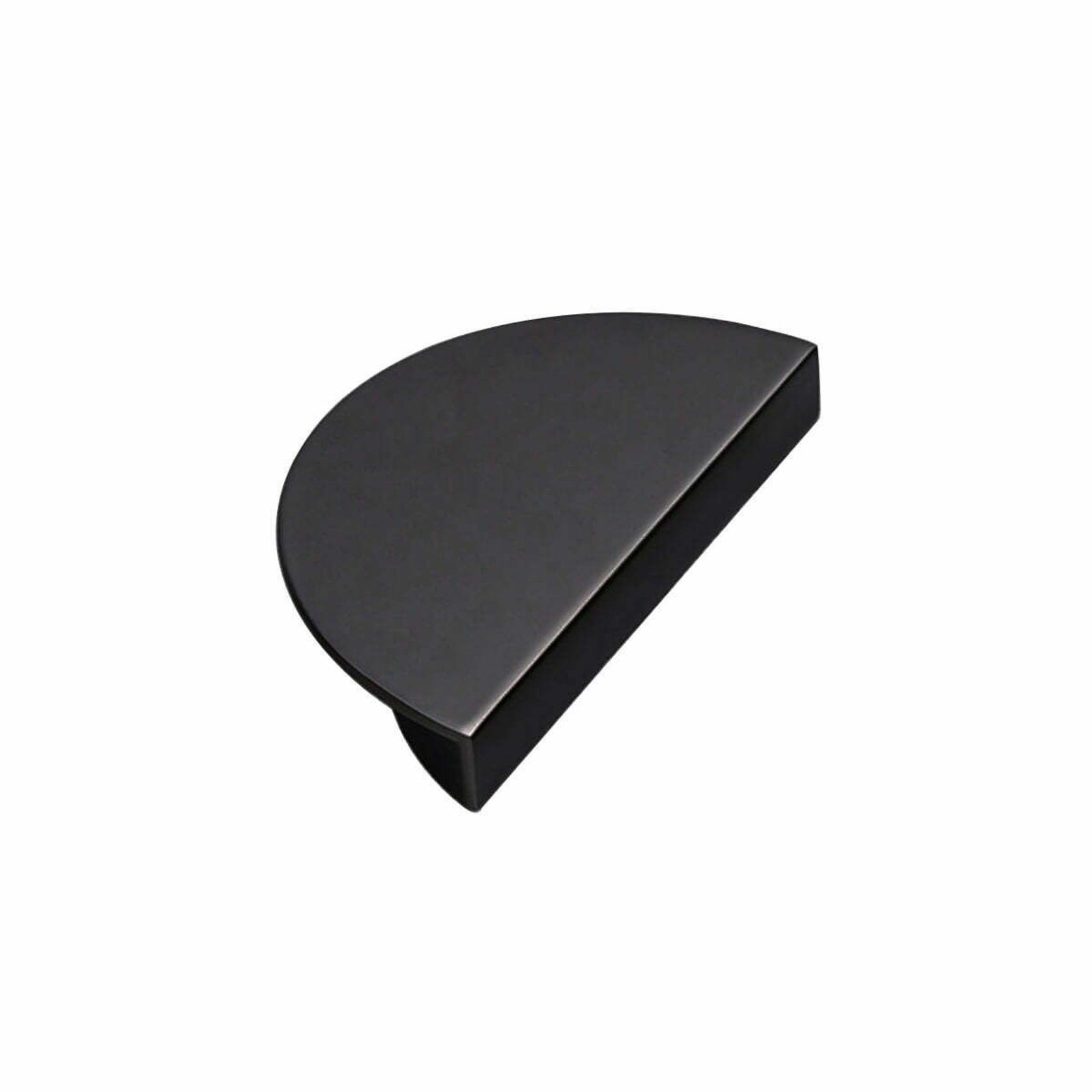 KT&CO Kitchen drawer handles luna pull half moon Bells Beach Matt black / brushed brass /Brushed nickel /chrome /white gallery detail image