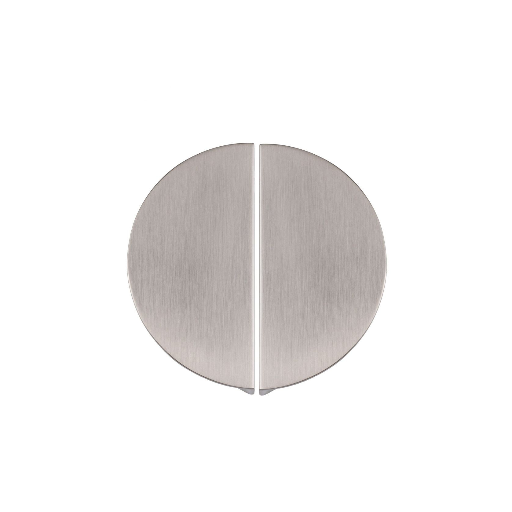 KT&CO Kitchen drawer handles luna pull half moon Bells Beach Matt black / brushed brass /Brushed nickel /chrome /white gallery detail image