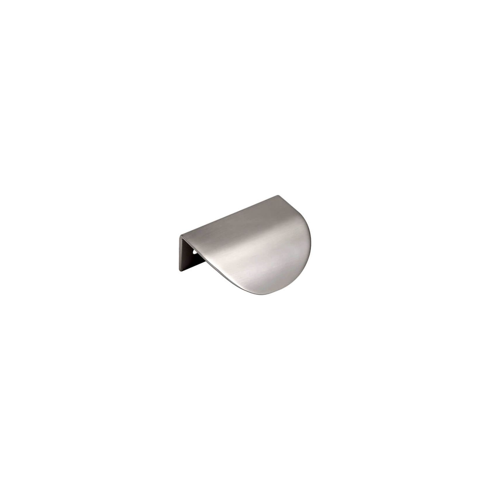 KT&CO Kitchen shell lip pull handles Mosman Matt Black / Brushed Nickel / Brass / White gallery detail image