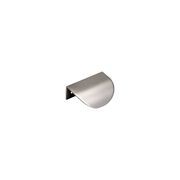 KT&CO Kitchen shell lip pull handles Mosman Matt Black / Brushed Nickel / Brass / White gallery detail image