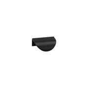 KT&CO Kitchen shell lip pull handles Mosman Matt Black / Brushed Nickel / Brass / White gallery detail image