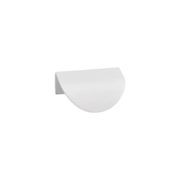 KT&CO Kitchen shell lip pull handles Mosman Matt Black / Brushed Nickel / Brass / White gallery detail image