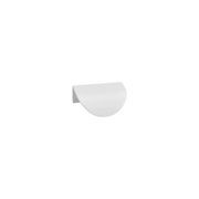KT&CO Kitchen shell lip pull handles Mosman Matt Black / Brushed Nickel / Brass / White gallery detail image