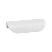 KT&CO Kitchen shell lip pull handles Mosman Matt Black / Brushed Nickel / Brass / White gallery detail image