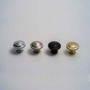 KT&CO Kitchen hampton knobs Tweed Heads Matt black / brushed brass /Brushed nickel /Chrome gallery detail image