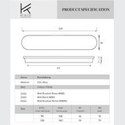 Kitchen lip pull handles Bundaberg Matt black /Brushed brass/Brushed nickel gallery detail image