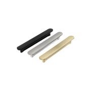 Kitchen lip pull handles Bundaberg Matt black /Brushed brass/Brushed nickel gallery detail image