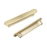 Kitchen lip pull handles Bundaberg Matt black /Brushed brass/Brushed nickel gallery detail image