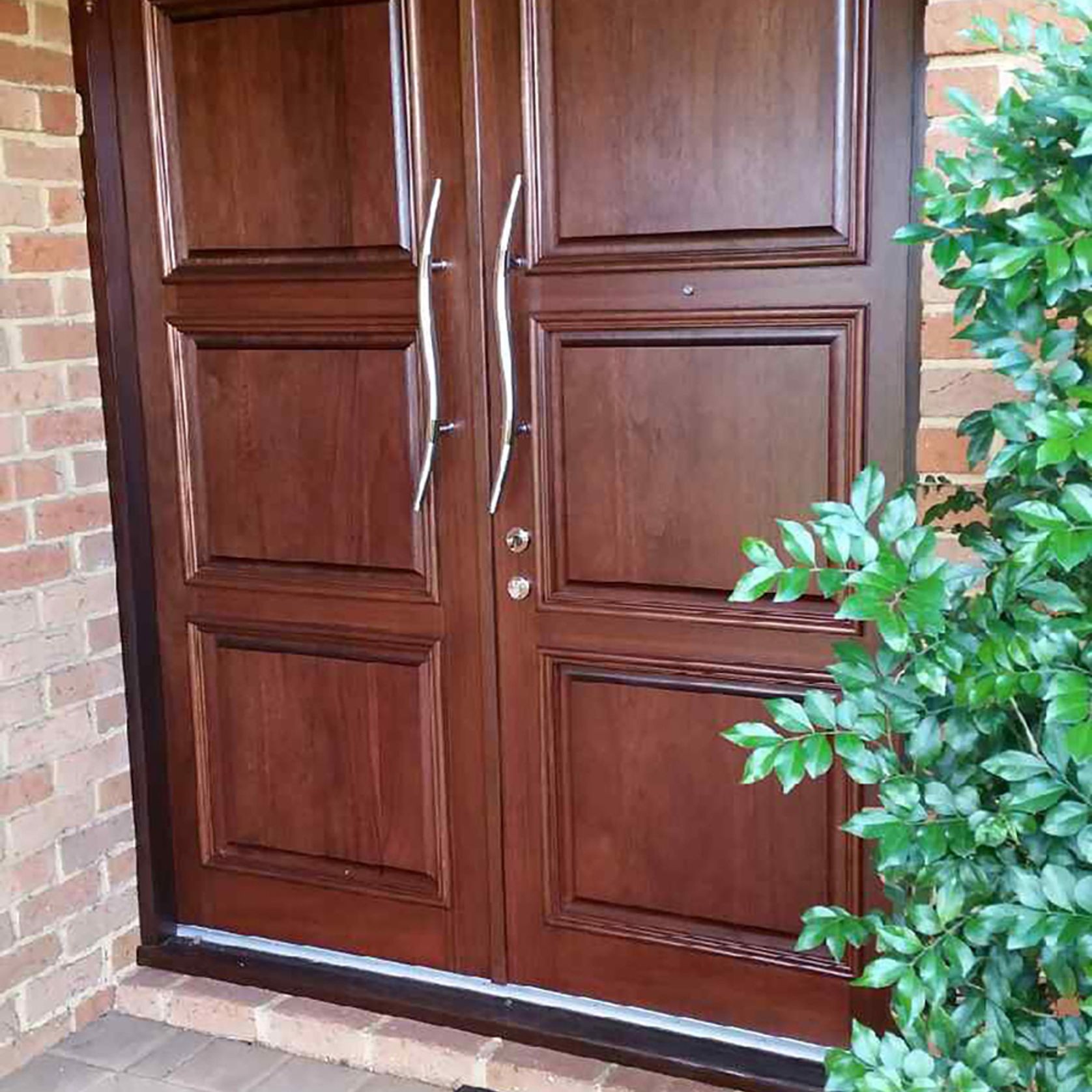 Zanda Arco Door Pull Handle Satin Stainless Steel gallery detail image