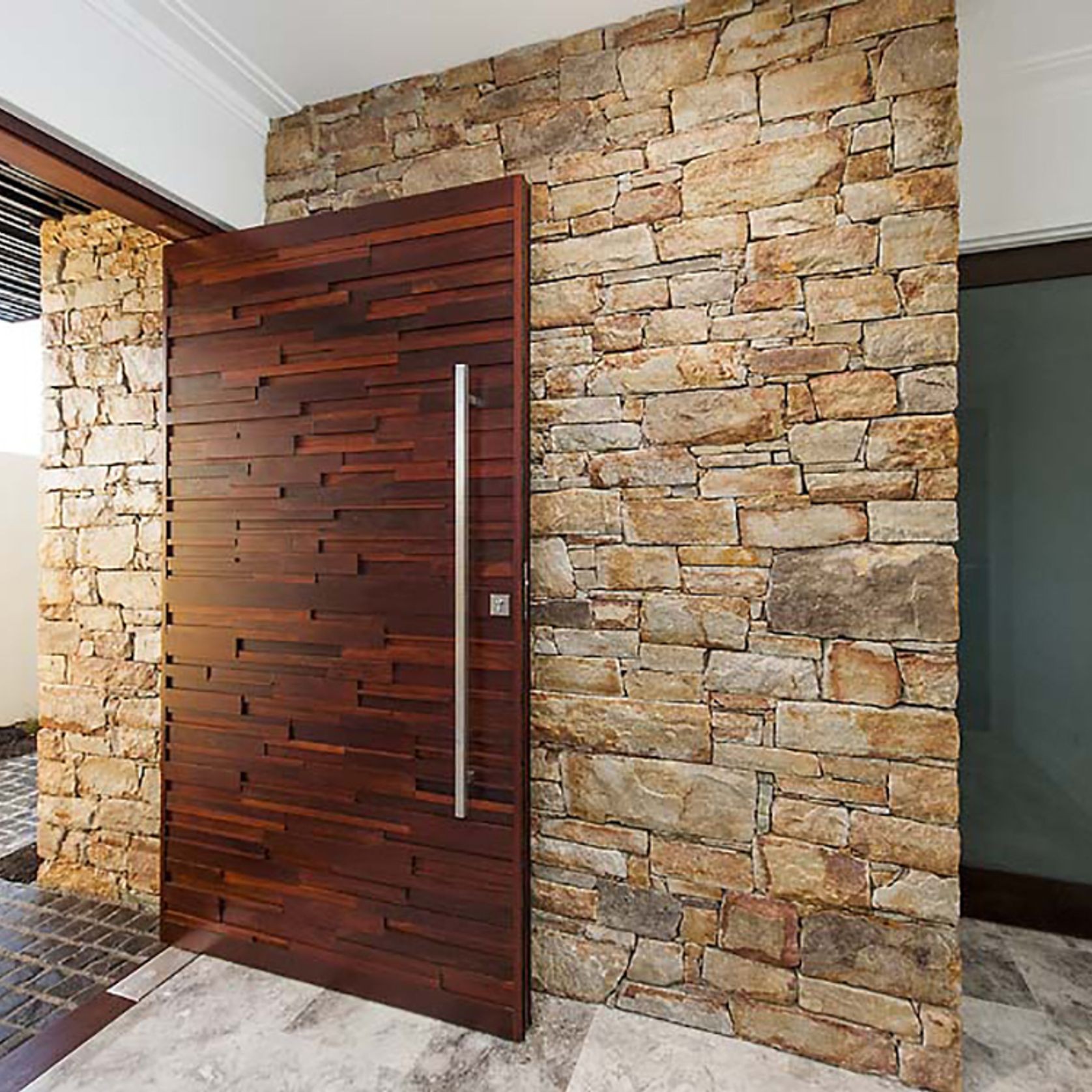 Zanda Square Profile Straigth Door Pull Handle gallery detail image