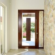 Zanda Round Offset Door Entrance Pull Handle gallery detail image