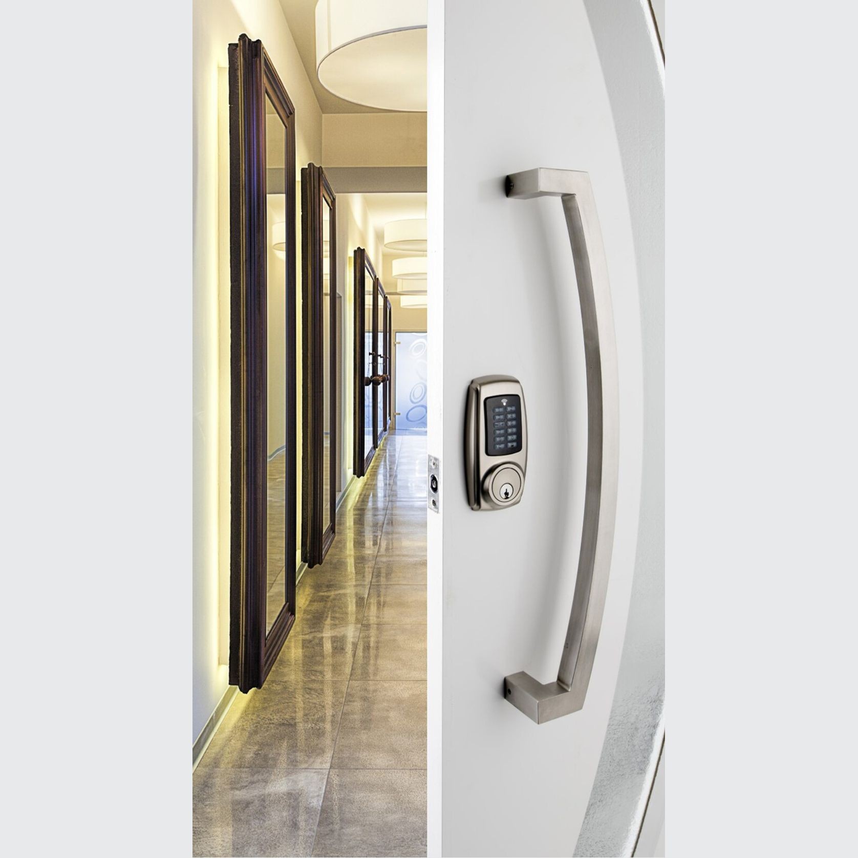 Zanda Glyde Door Pull Handle Stainless Steel gallery detail image