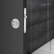 Zanda Visca Flush Pull Kit Privacy Set Brushed Nickel for Sliding Door 8106BN gallery detail image