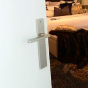 Zanda 8131 Matrix Door Lever Handle on Longplate gallery detail image