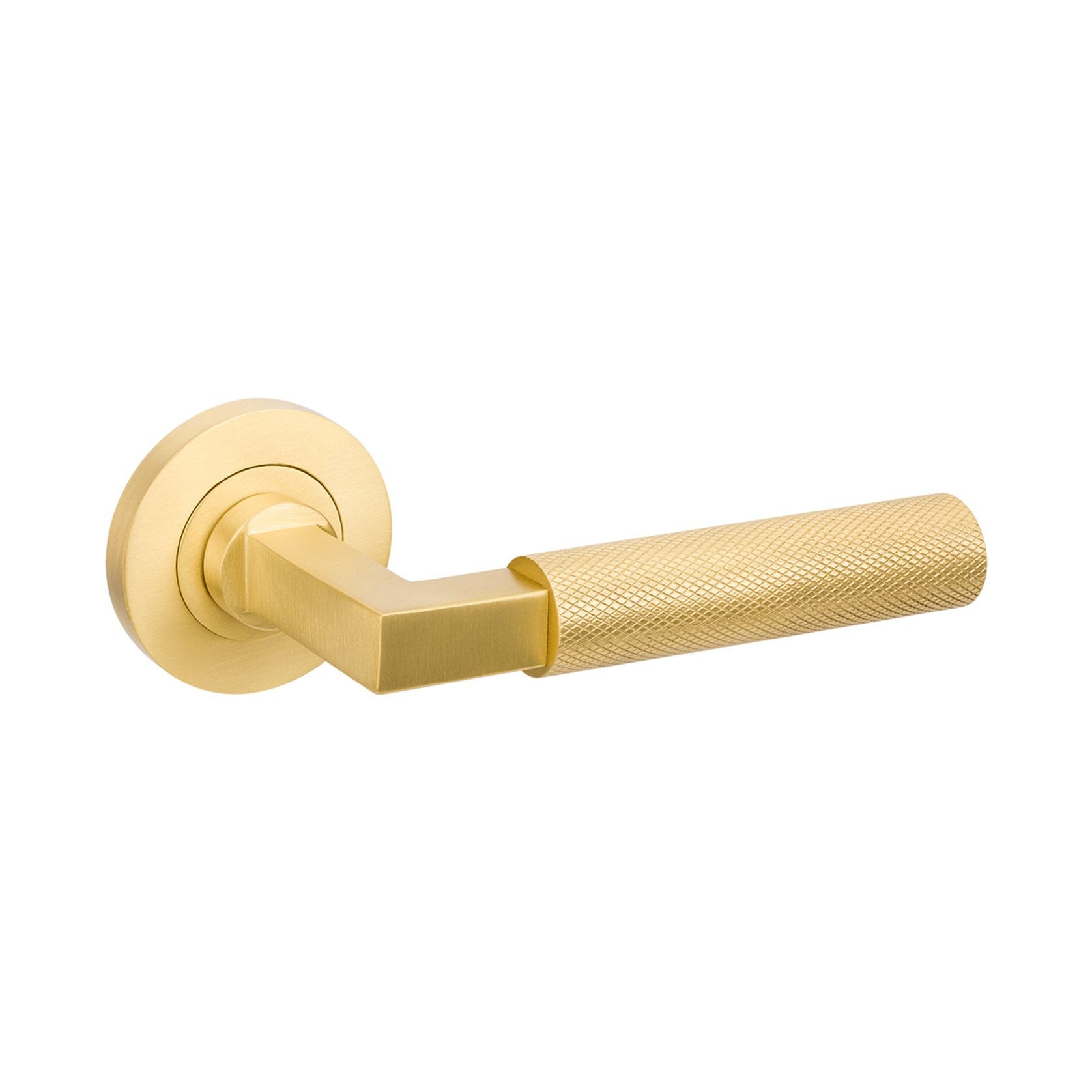 Zanda Zurich Door Handle Lever Set Only Satin Brass 9345SB - Customise to your needs gallery detail image
