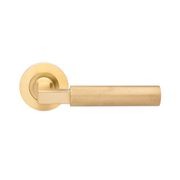 Zanda Zurich Door Handle Lever Set Only Satin Brass 9345SB - Customise to your needs gallery detail image