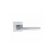 Zanda Matrix Door Handle Lever Set Satin Chrome gallery detail image