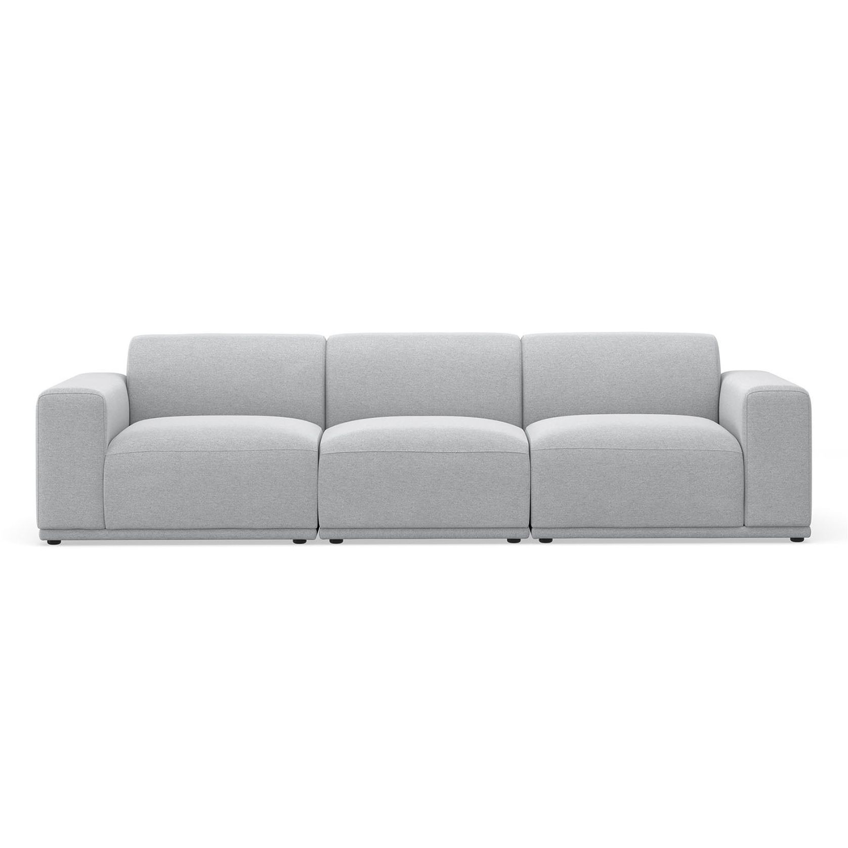 Bailey 3.5 Seater Modular Sofa | Cloud Grey gallery detail image
