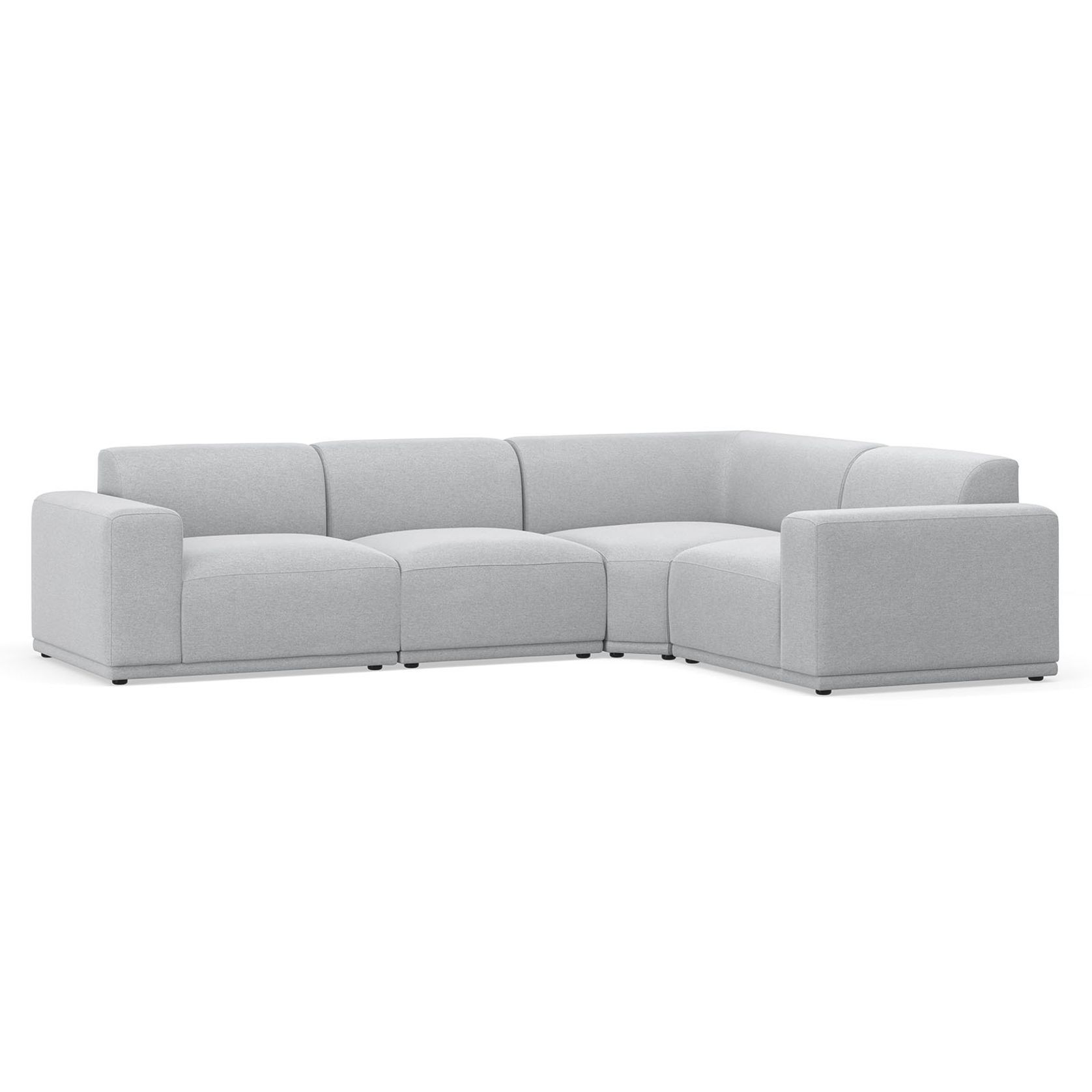 Bailey Corner Modular Sofa | Cloud Grey gallery detail image