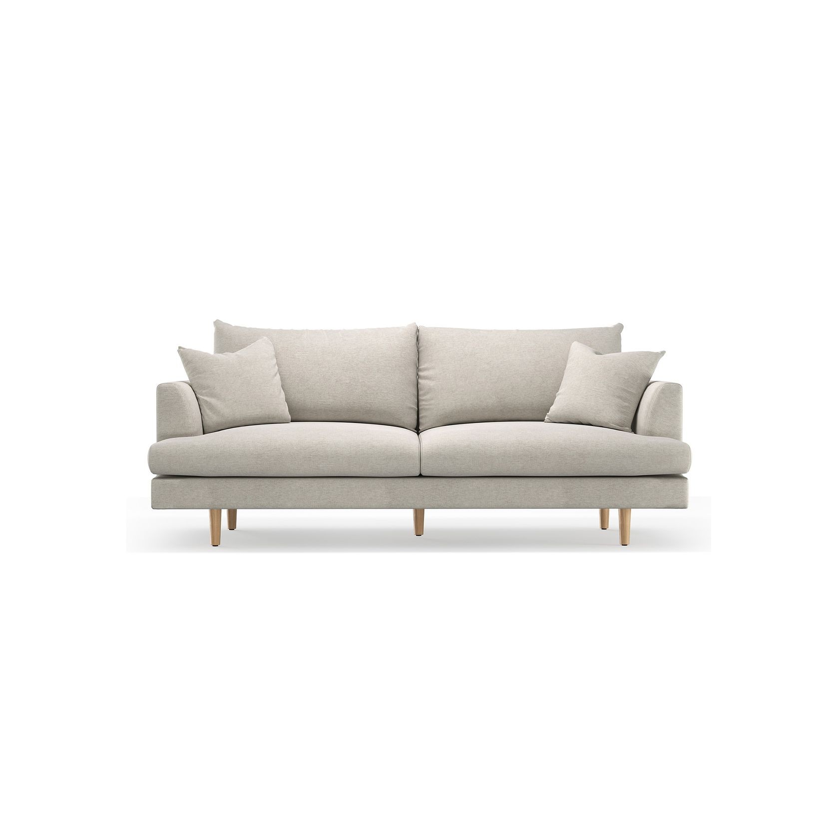 Byron 3 Seater Sofa | Oatmeal Cream gallery detail image