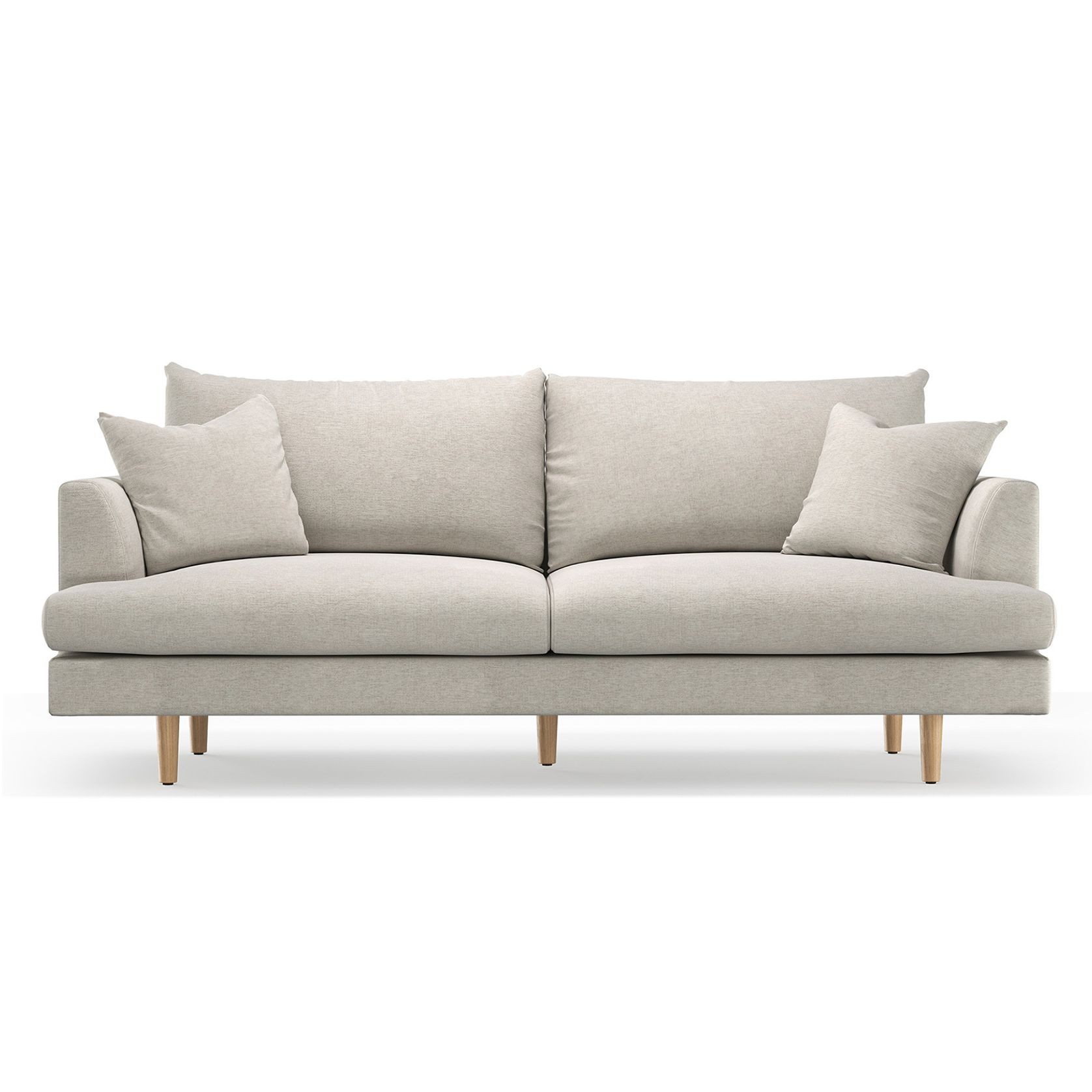 Byron 3 Seater Sofa | Oatmeal Cream gallery detail image
