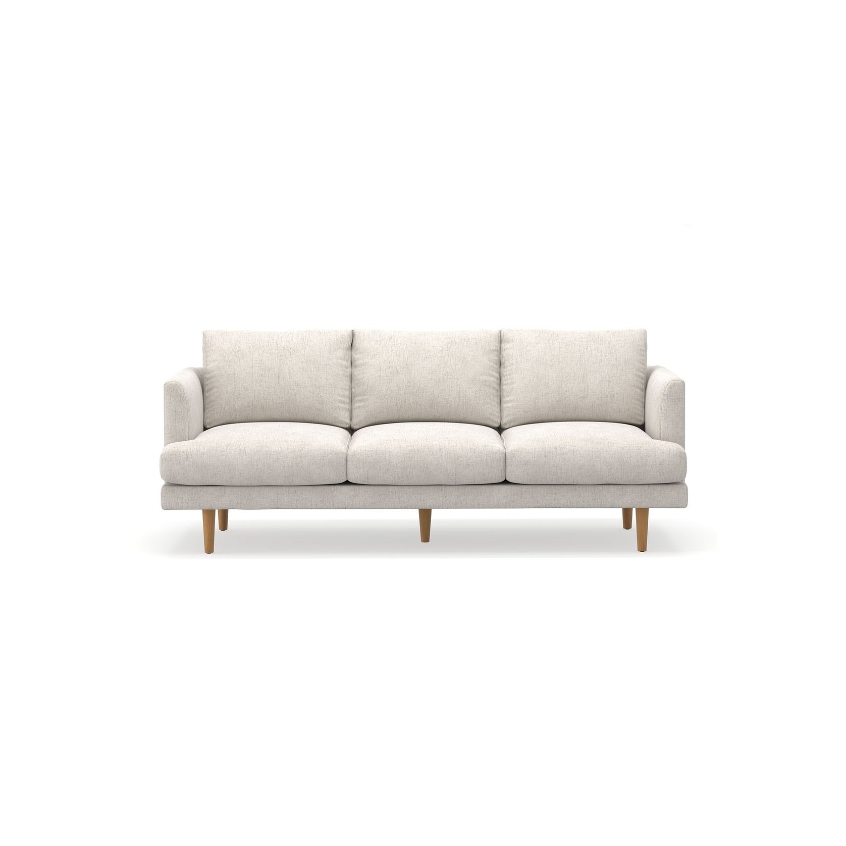 Jaspa 3 Seater Sofa | Biscuit Linen gallery detail image