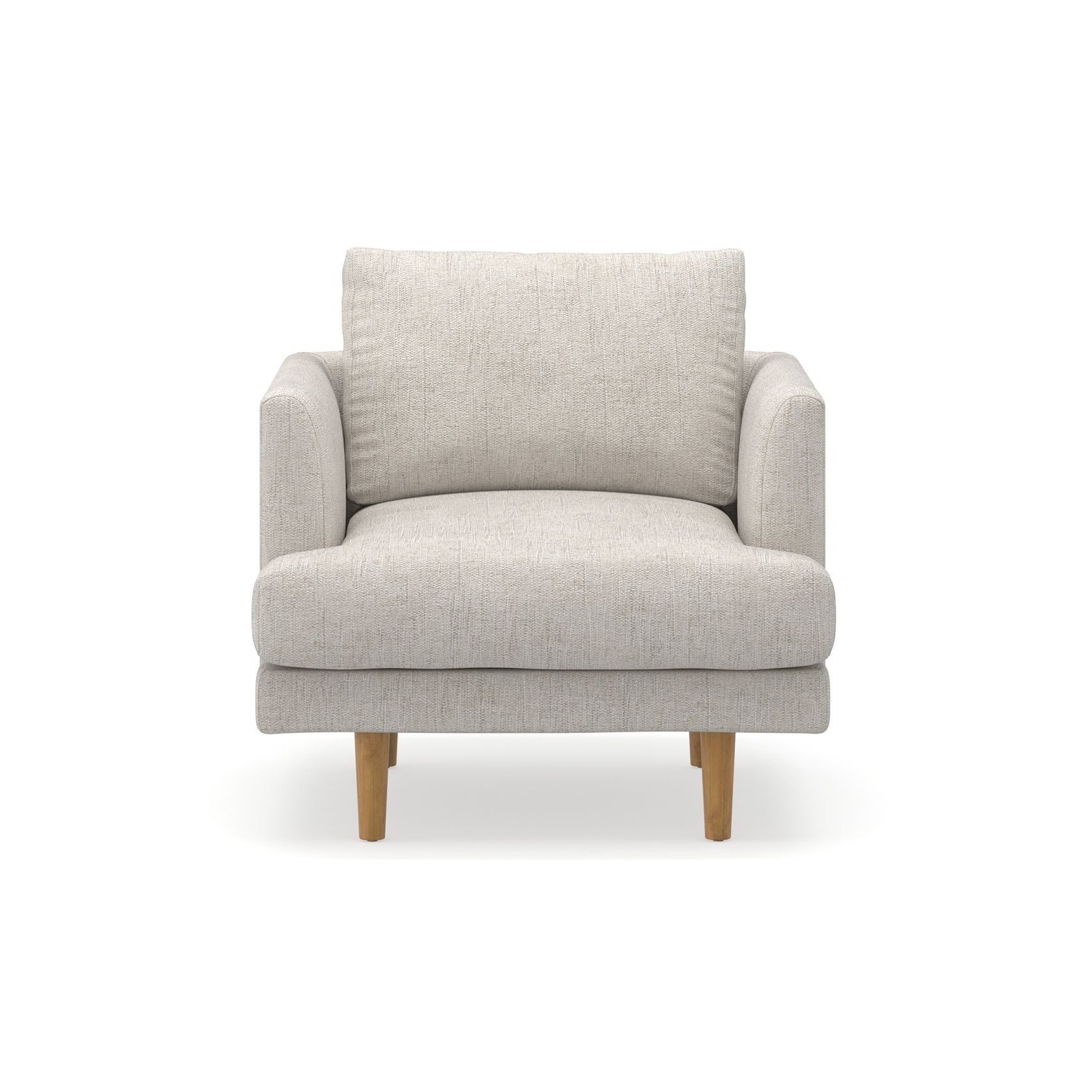 Jaspa Sofa Armchair | Biscuit Linen gallery detail image