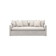 Palms 3 Seater Slip Cover Sofa | Natural Linen gallery detail image