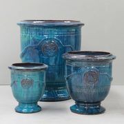 Silk Road Fireworks Green French Style Urn gallery detail image