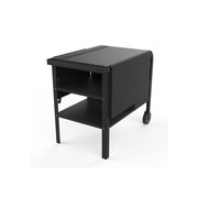 ZiiPa Fredda Deluxe Garden Trolley with Side Tables - Charcoal gallery detail image