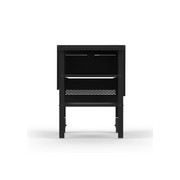 ZiiPa Fredda Deluxe Garden Trolley with Side Tables - Charcoal gallery detail image