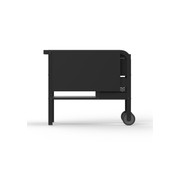 ZiiPa Fredda Deluxe Garden Trolley with Side Tables - Charcoal gallery detail image