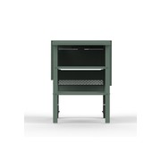 ZiiPa Fredda Deluxe Garden Trolley with Side Tables - Eucalyptus gallery detail image