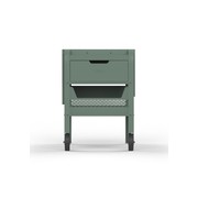 ZiiPa Fredda Deluxe Garden Trolley with Side Tables - Eucalyptus gallery detail image