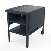 ZiiPa Fredda Deluxe Garden Trolley with Side Tables - Slate/Ardoise gallery detail image