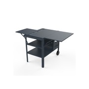 ZiiPa Fredda Deluxe Garden Trolley with Side Tables - Slate/Ardoise gallery detail image