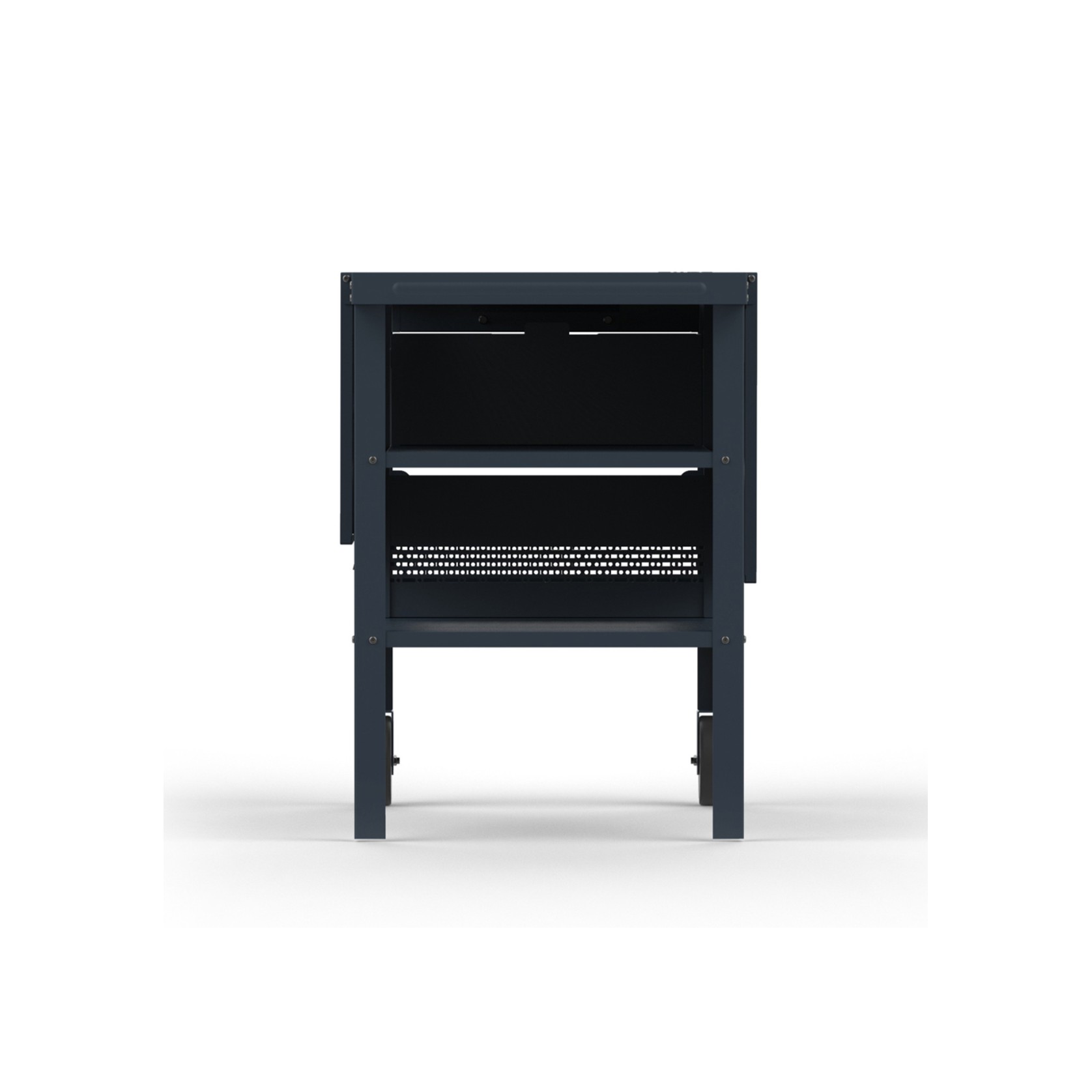 ZiiPa Fredda Deluxe Garden Trolley with Side Tables - Slate/Ardoise gallery detail image