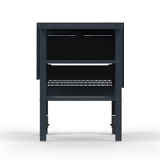 ZiiPa Fredda Deluxe Garden Trolley with Side Tables - Slate/Ardoise gallery detail image