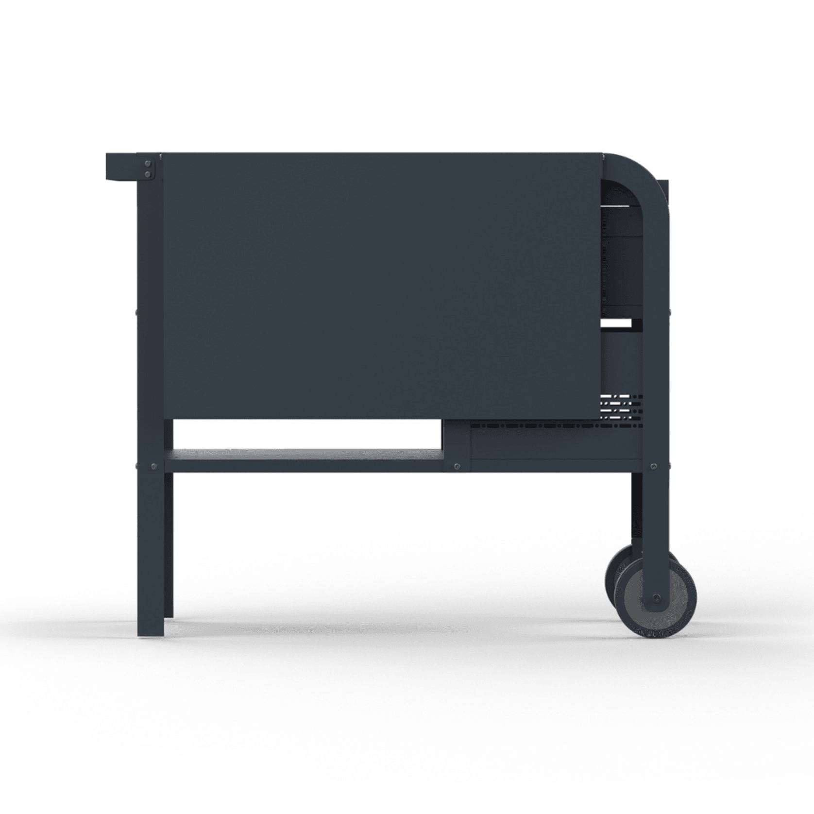 ZiiPa Fredda Deluxe Garden Trolley with Side Tables - Slate/Ardoise gallery detail image