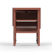 ZiiPa Fredda Deluxe Garden Trolley with Side Tables - Terracotta gallery detail image