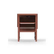 ZiiPa Fredda Deluxe Garden Trolley with Side Tables - Terracotta gallery detail image