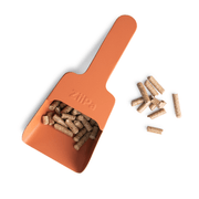 ZiiPa Melfa Wood Pellet Scoop – Terracotta gallery detail image