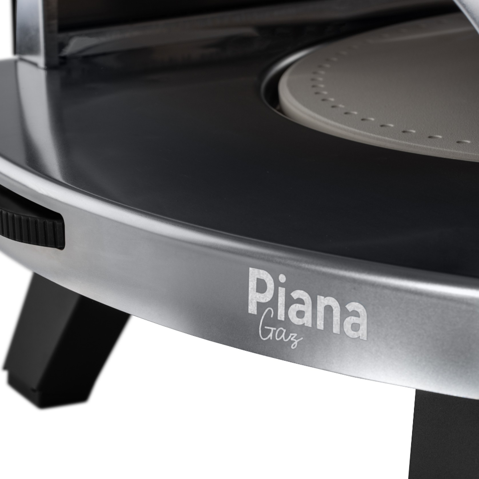 ZiiPa Piana Gas Fired Pizza Oven with Rotating Stone – Charcoal/Charbon gallery detail image