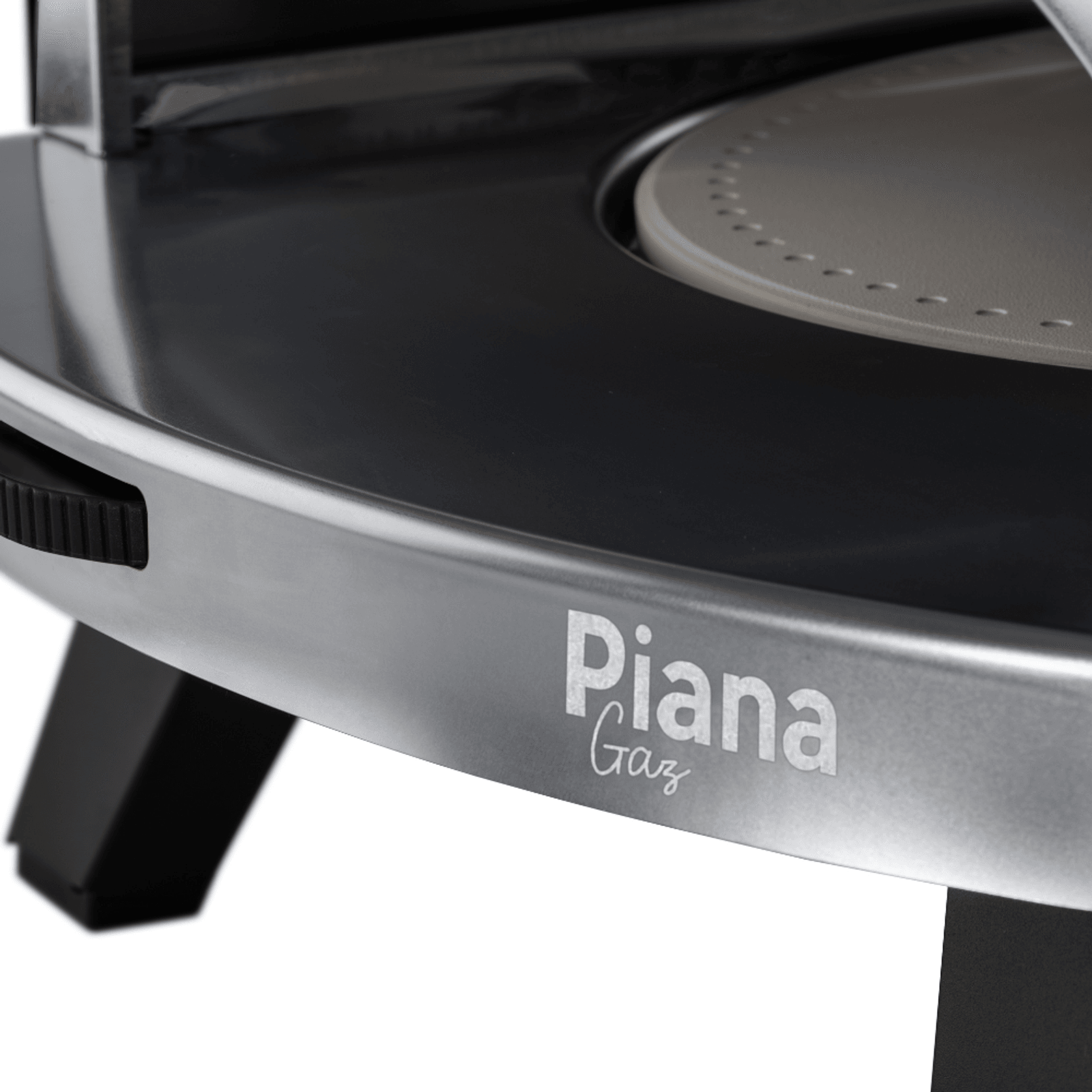 ZiiPa Piana Gas Fired Pizza Oven with Rotating Stone – Charcoal/Charbon gallery detail image