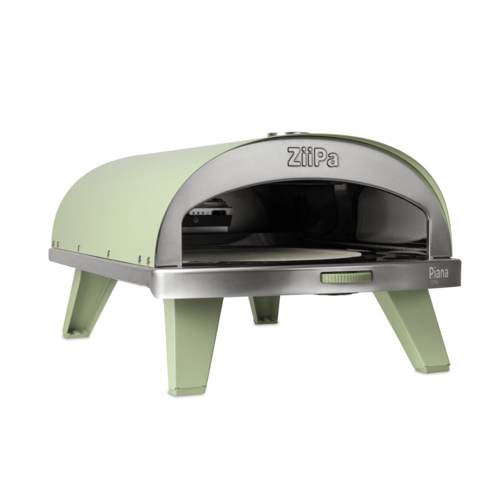 ZiiPa Piana Gas Fired Pizza Oven with Rotating Stone – Eucalyptus gallery detail image