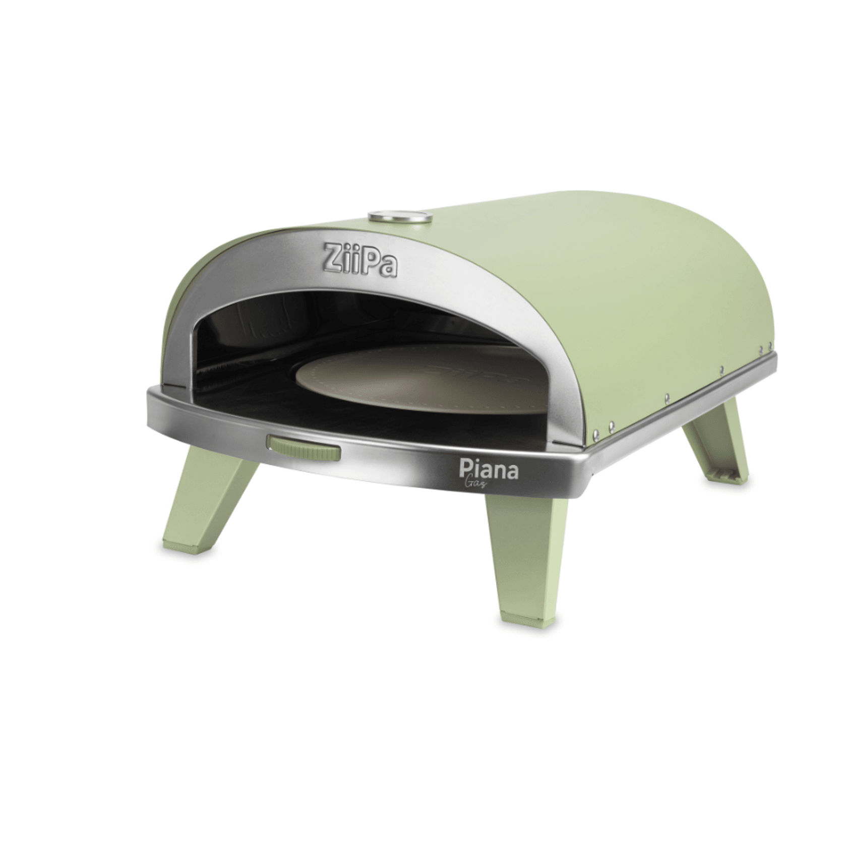 ZiiPa Piana Gas Fired Pizza Oven with Rotating Stone – Eucalyptus gallery detail image