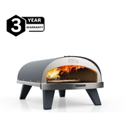ZiiPa Piana Gas Fired Pizza Oven with Rotating Stone – Slate/Ardoise gallery detail image