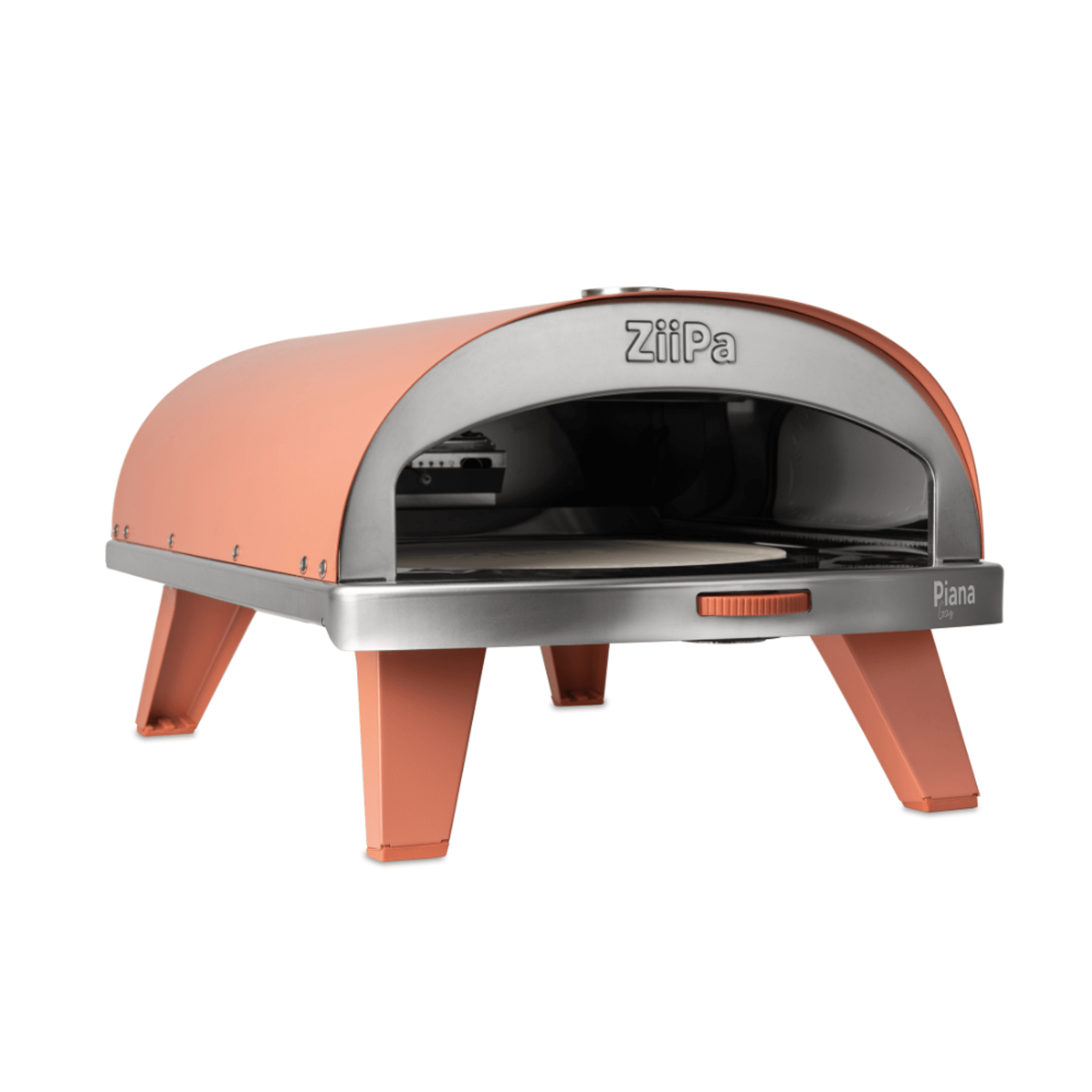 ZiiPa Piana Gas Fired Pizza Oven with Rotating Stone – Terracotta gallery detail image